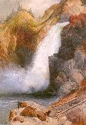 Moran, Thomas Upper Falls, Yellowstone oil painting on canvas